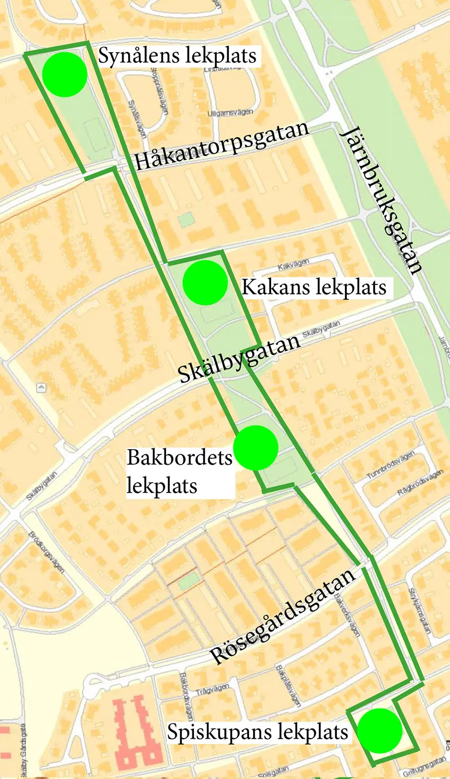 Karta över Skälbystråket.
