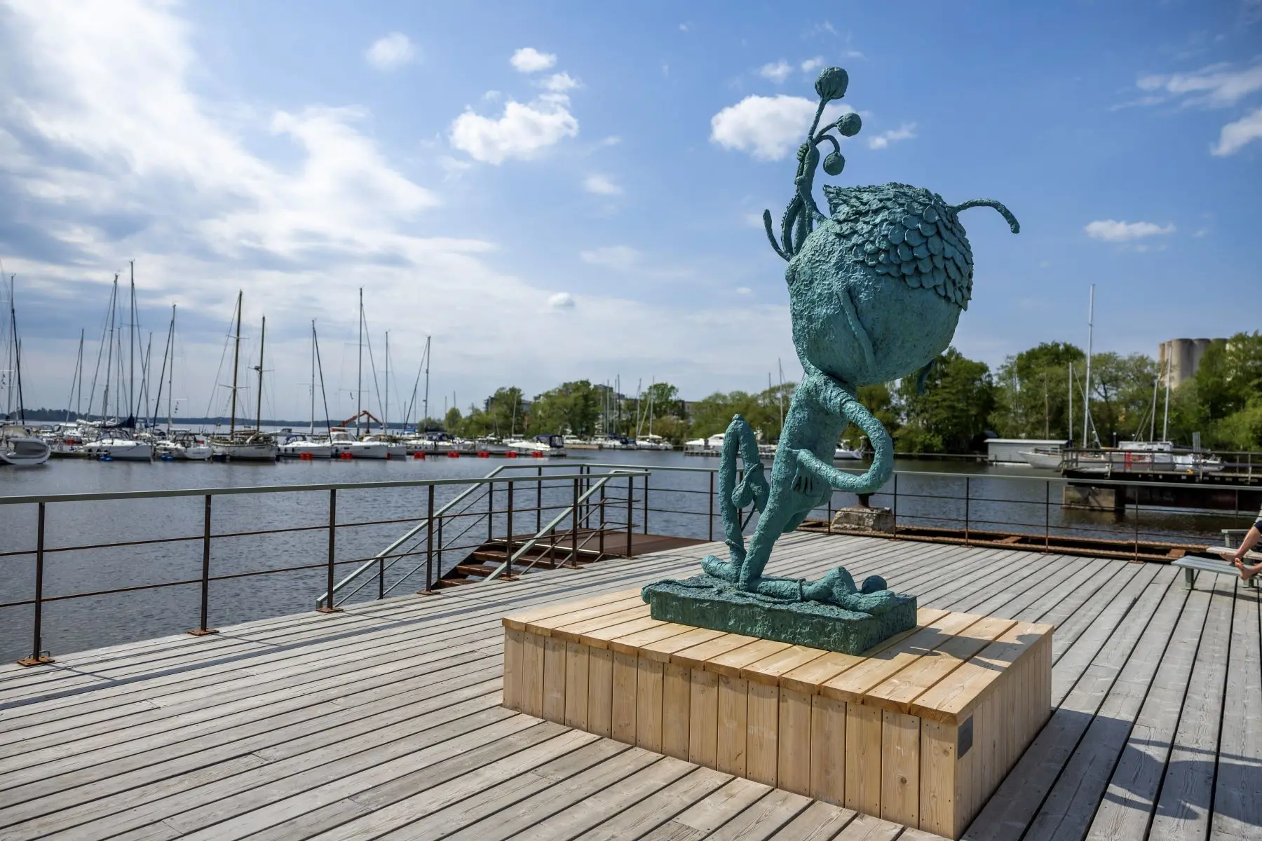 Invigning av skulpturserien Min plats – offentligt konstverk längs Kajstråket